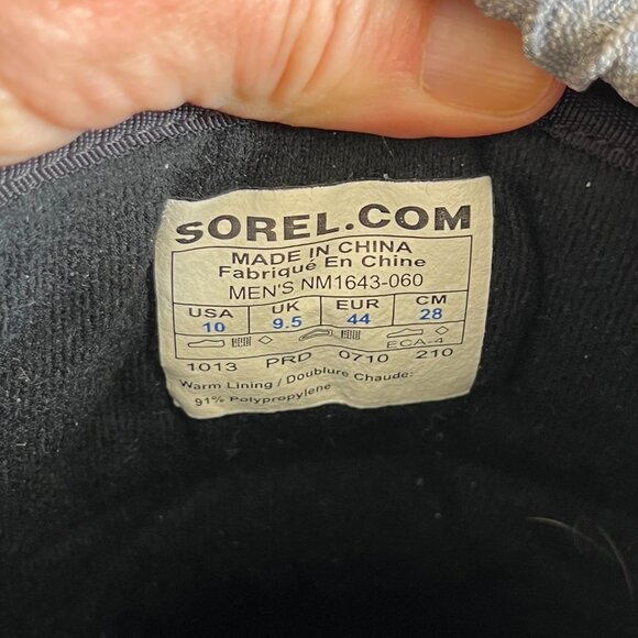 Sorel ThermoPlus Xtreme Waterproof Boots - mens size 10 - Picture 5 of 6